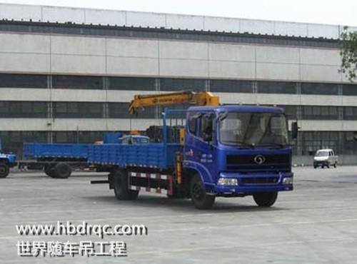 十通6.3噸單橋隨車起重運輸車/隨車吊圖片