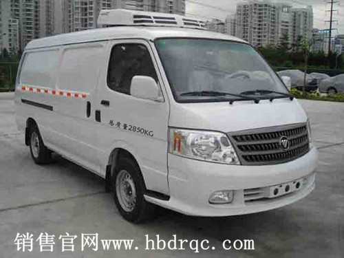 0.5-1噸福田風景冷藏車_面包冷藏車圖片