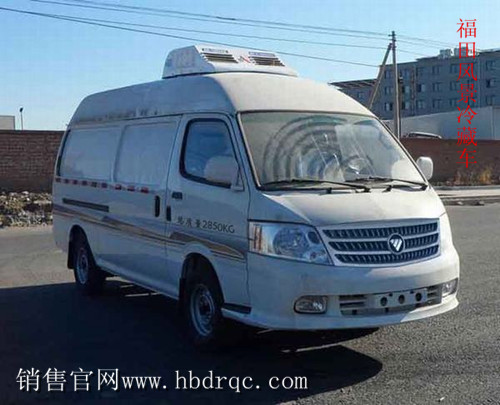0.5-1噸福田風景冷藏車_面包冷藏車圖片